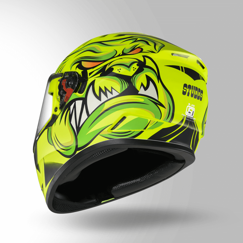 Drifter D1 Yallow Matt Back Isometric