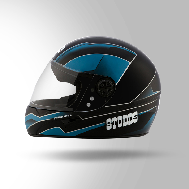 CHROME-D4-BLACK-&-BLUE_Left-View