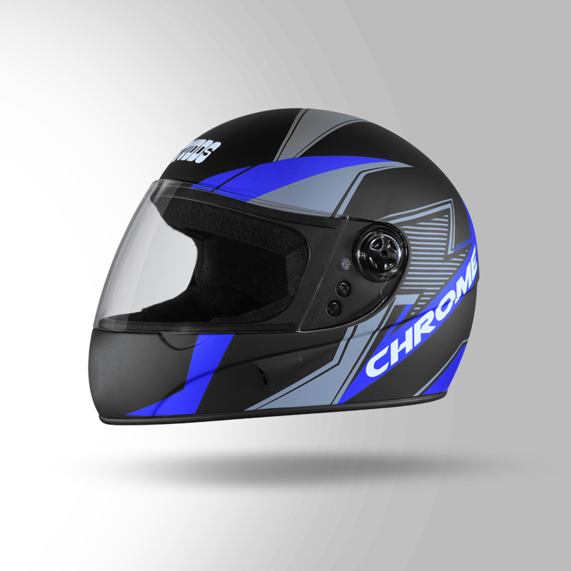 CHROME-D5-BLACK-&-BLUE_LEFT-VIEW