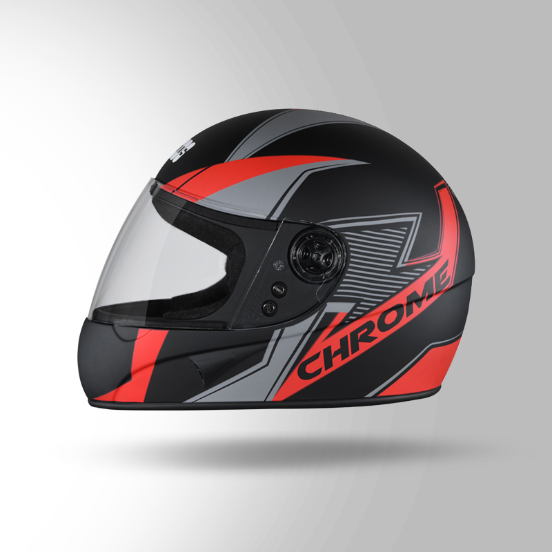 CHROME-D5-BLACK-&-RED-MATT_LEFT-VIEW