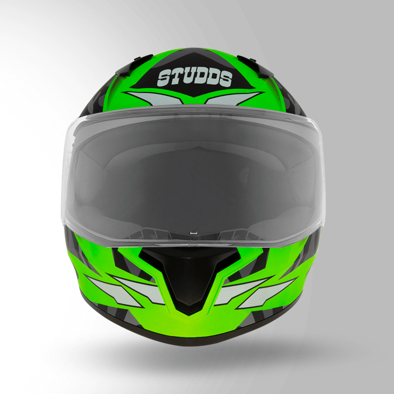 Matt Neon Green N9 Front