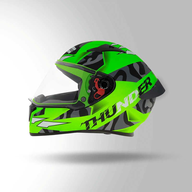 Matt Neon Green N9 LEFT VIEW