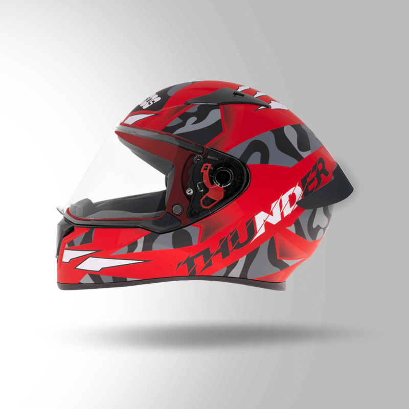 Matt Red NEON Left view