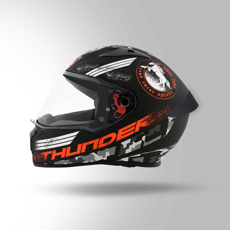 THUNDER D2 MATT BLACK N 10_LEFT VIEW