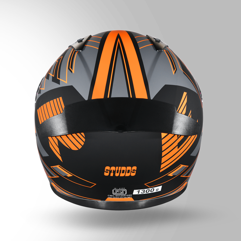 THUNDER D3 DECOR WITH SPOILER BLACK N 10 MATT back