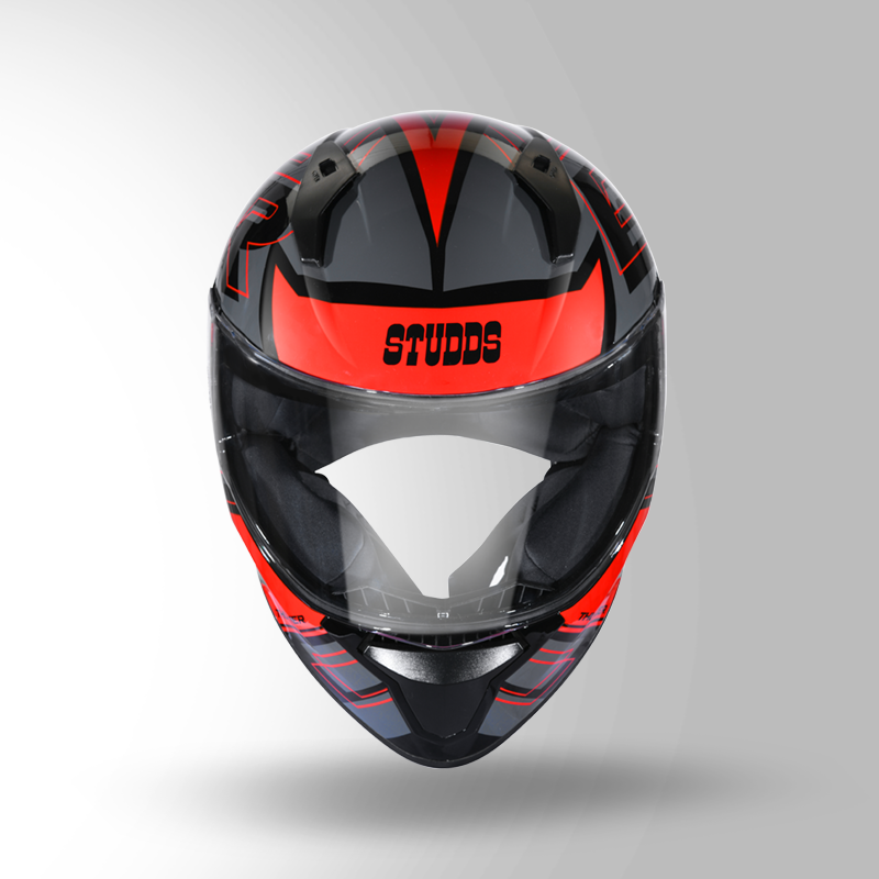 THUNDER D3 DECOR WITH SPOILER BLACK N 2 Front Isometric