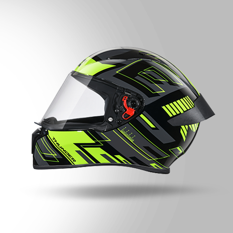 THUNDER D3 DECOR WITH SPOILER BLACK N 5 LEFT VIEW