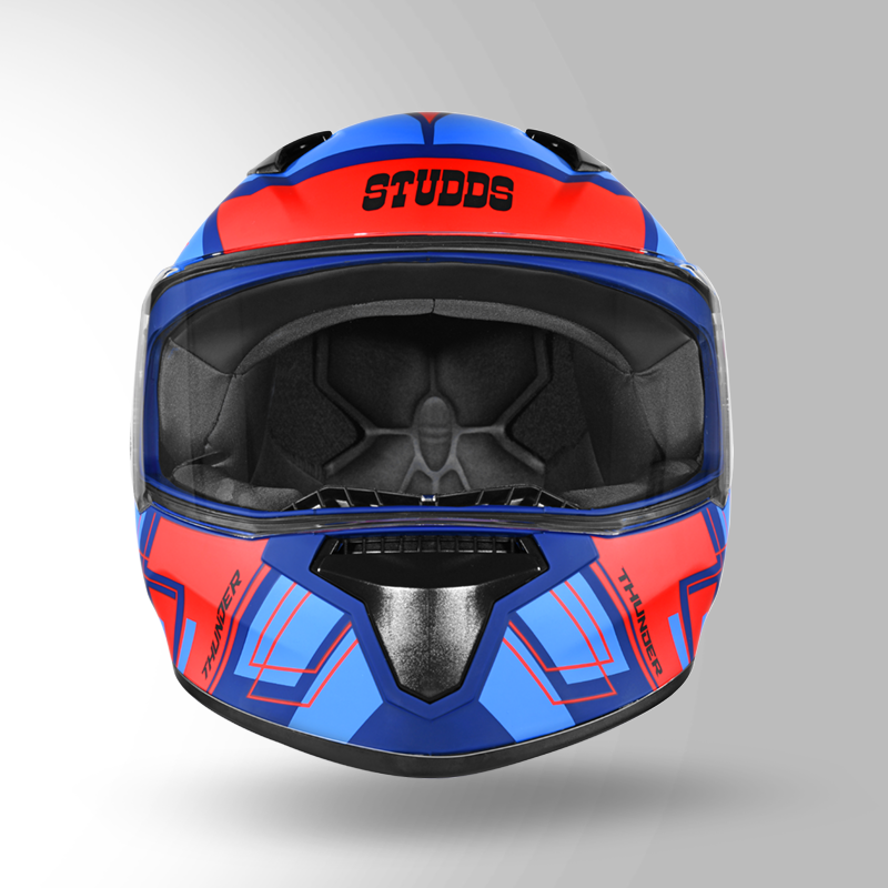 THUNDER D3 DECOR WITH SPOILER BLUE MATT N 2 front