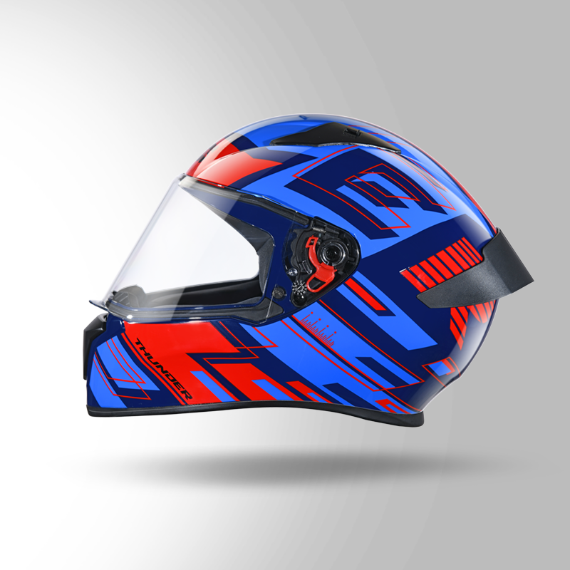 THUNDER D3 DECOR WITH SPOILER BLUE N 2 Left view