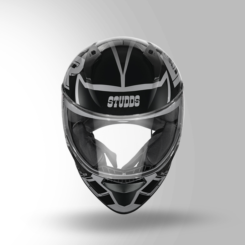 THUNDER D3 DECOR WITH SPOILER GREY N 9 front isometric