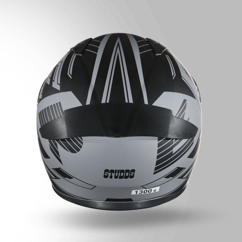 THUNDER D3 DECOR WITH SPOILER MATT GREY N 9 back