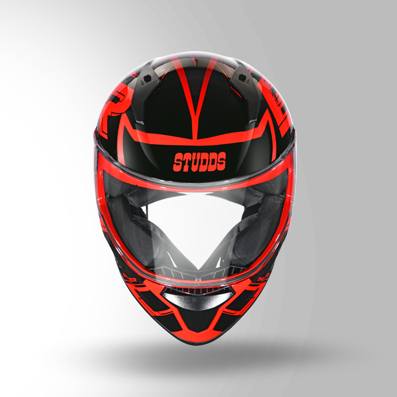 THUNDER D3 DECOR WITH SPOILER RED N 9 Front