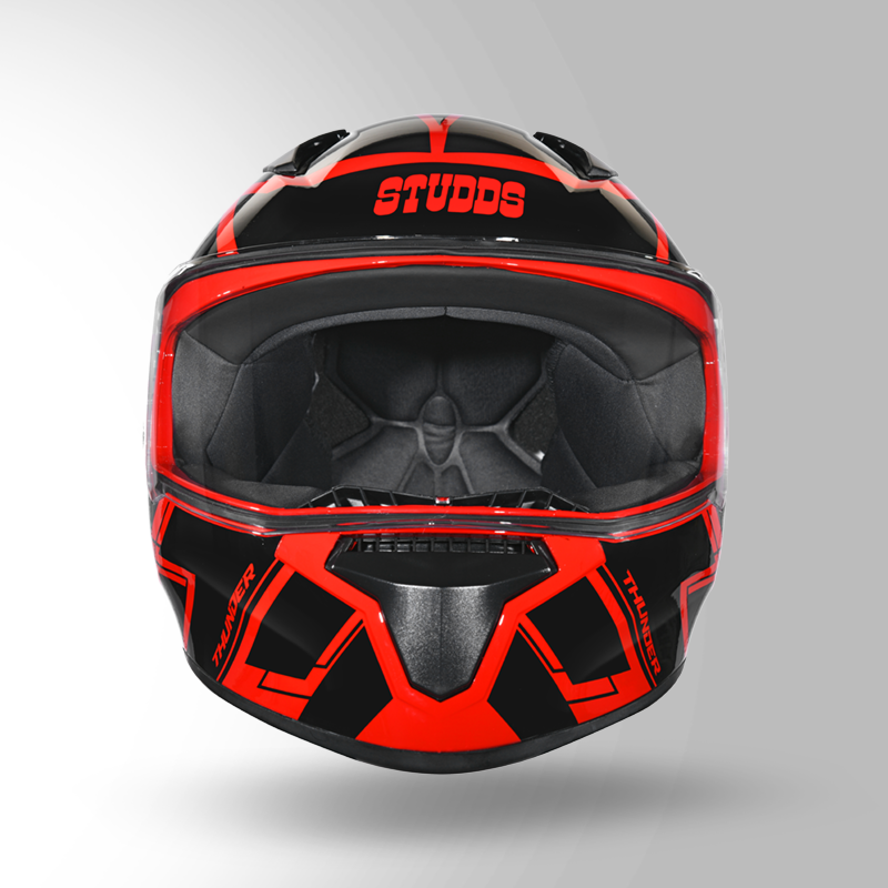 THUNDER D3 DECOR WITH SPOILER RED N 9 front view