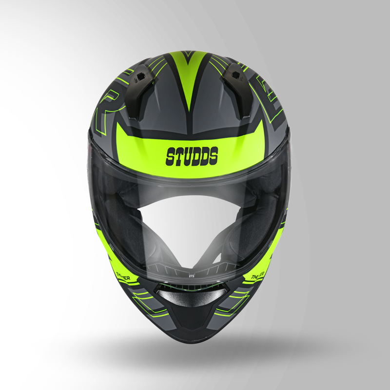 Thunder D3 DECOR WITH SPOILER BLACK N 5 MATT FRONT ISOMETRIC