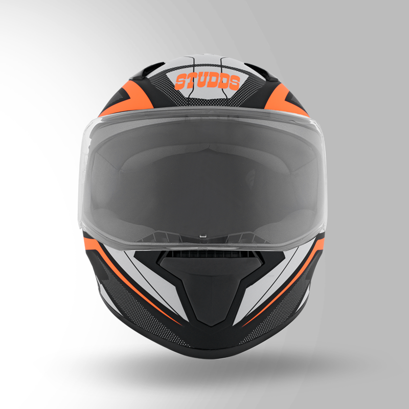 Thunder D4 Matt Black N10 Front View