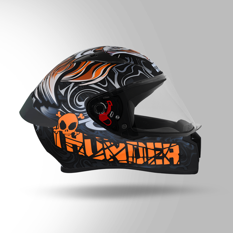 Thunder Matt Black N10 _Front view