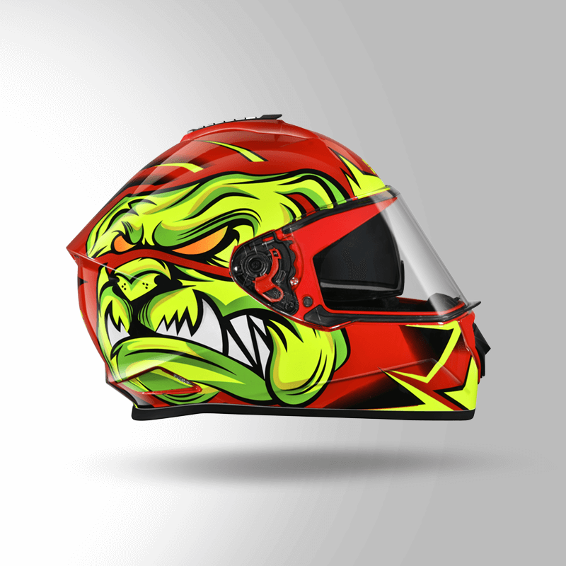 Drifter D1 Red Yallow Gloss Right View