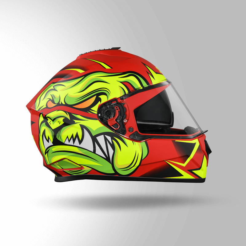 Drifter D1 Red Yallow Right View