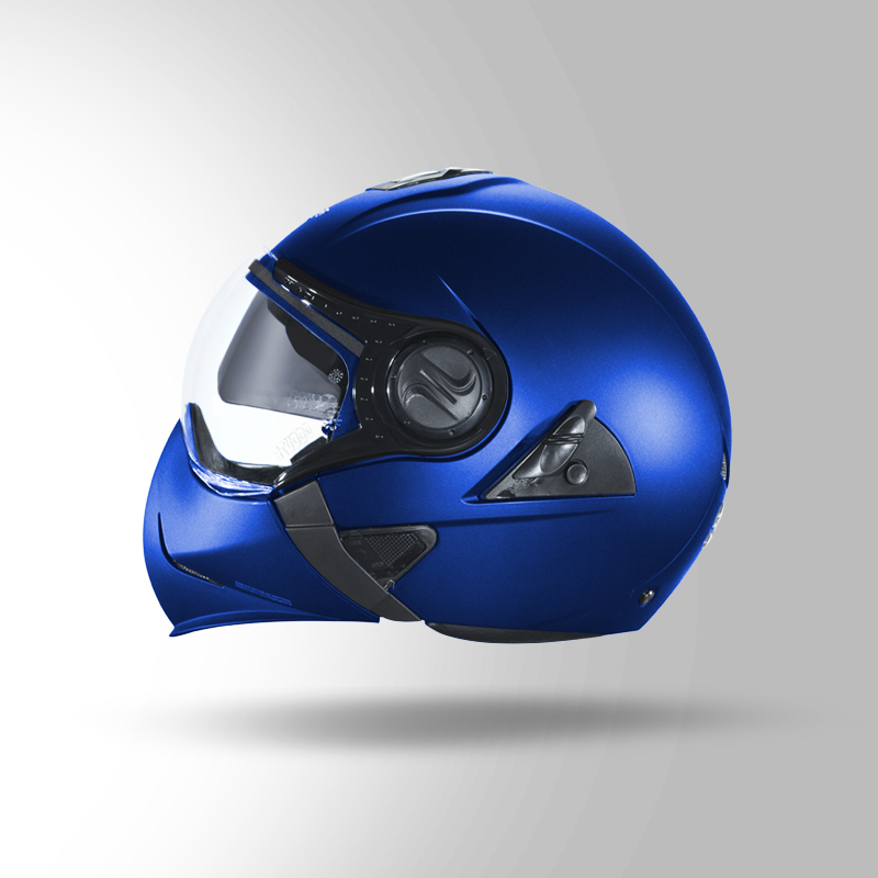 DOWNTOWN FLAME BLUE_LEFT VIEW