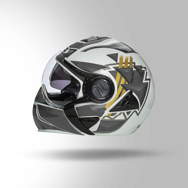 Downtown White & Grey_Left view