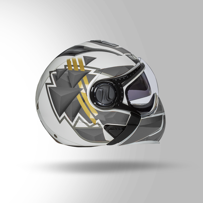 Downtown White & Grey_Right view