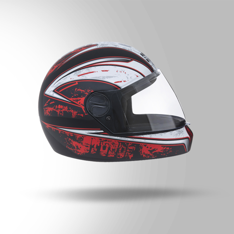 JADE D2 BLACK & RED LEFT VIEW