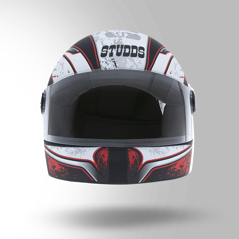 JADE D2 BLACK & RED FRONT VIEW