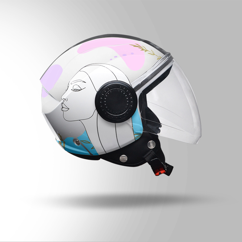 URBAN-D3_RIGHT-VIEW GLOSS WHITE & BLUE N6